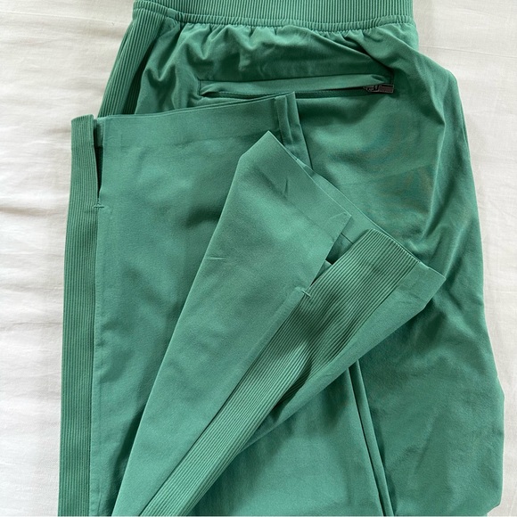 Athleta Brooklyn Ankle Pants - Vineyard Green Color - Picture 7 of 8